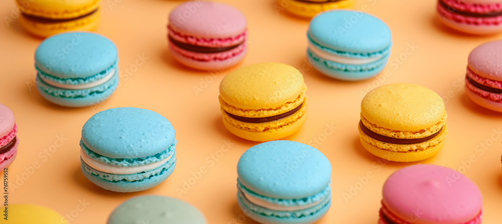 Pastel Delights: Colorful Macarons Collection Pastel Delights: Colorful Macarons Collection