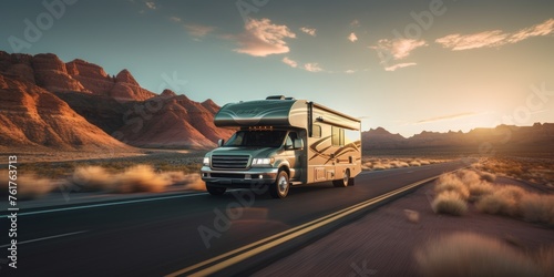 holiday travel in motorhomes Generative AI