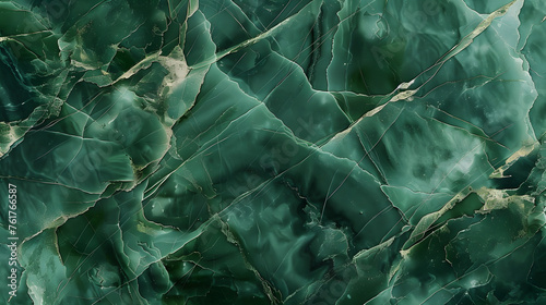 Seamless pattern background of a green marble texture backdrop