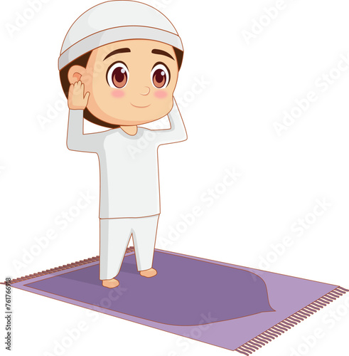 Muslim prayer movement sholat
