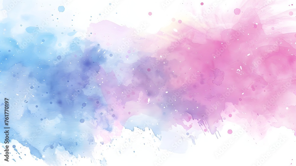 Watercolor background, watercolor art for text and presentations
