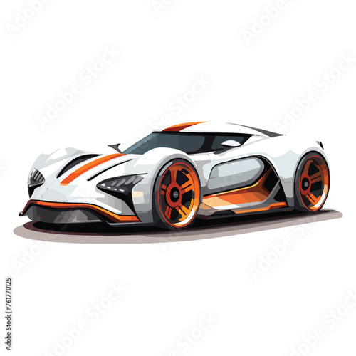 Design a high-speed racing car with advanced aerody