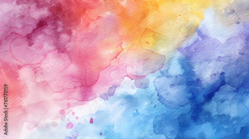 Watercolor background, watercolor art for text and presentations © Markus