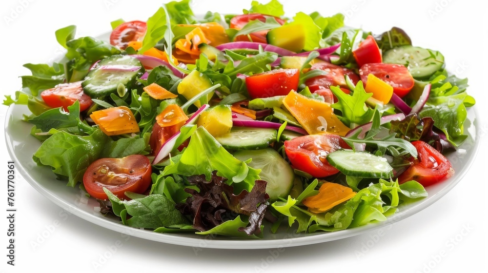 Classic salad Vinaigrette - salad of boiled vegetables