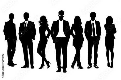 Silhouette of confident businesspeople  businessman silhouette  confident businessman  businessman standing  commercial businessman  corporate businessman  successful businessman 