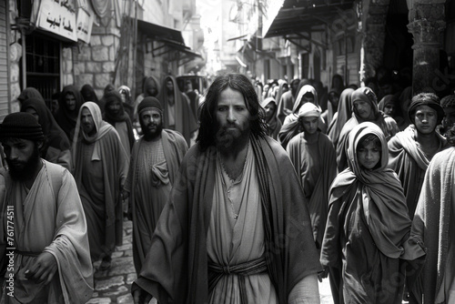 Jesus Christ in the Heart of Jerusalem