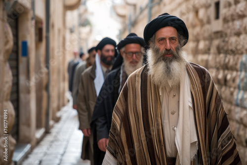 Jewish Men in the Street