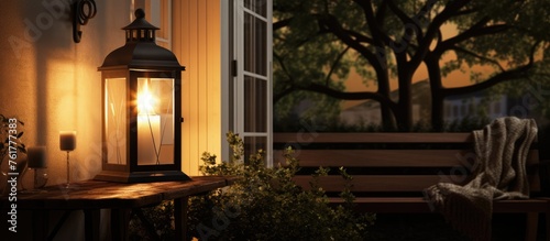 Outdoor Lamp Placement Inside a House