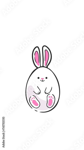 huevo pascuas conejo 