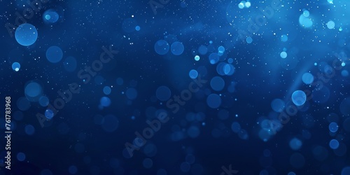 Blurry dark blue backdrop