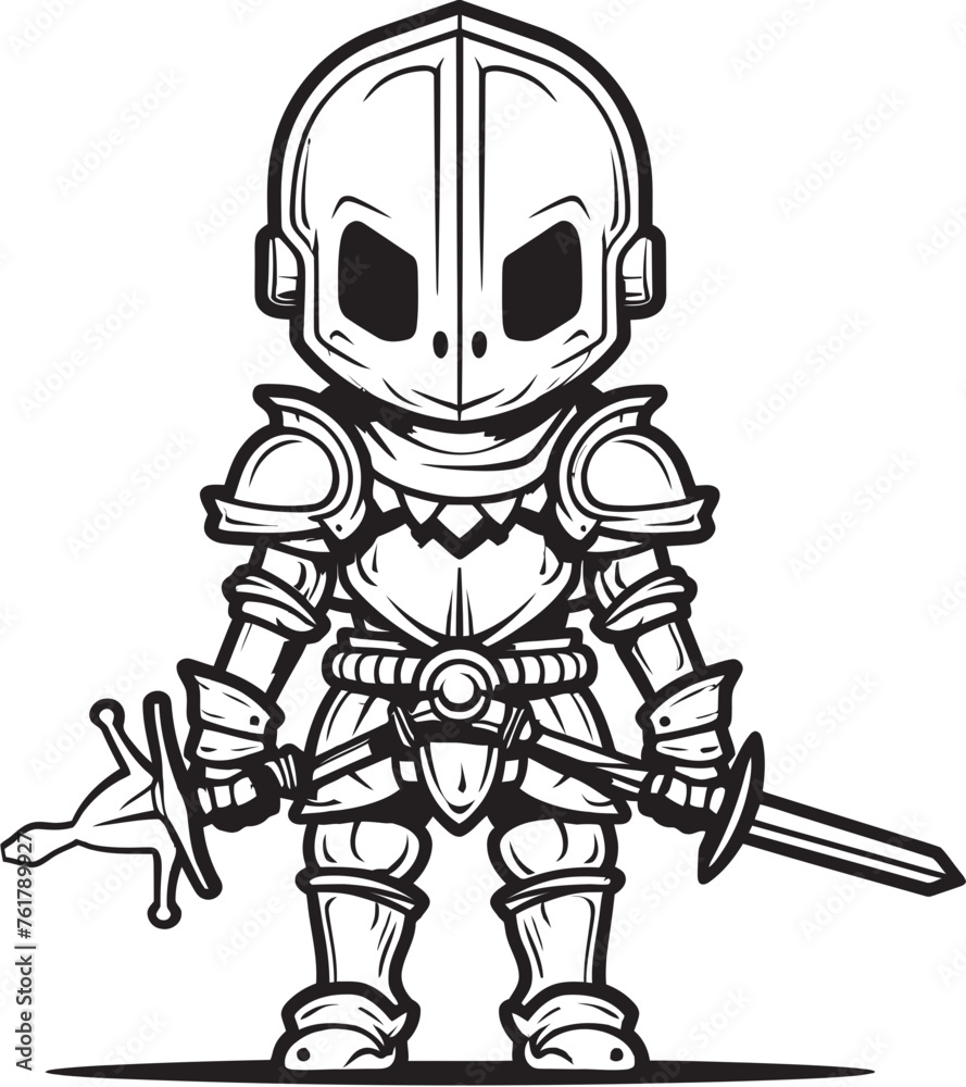 Grim Protector Skeleton Knight Icon in Black Vector Shadowed Guardian Skeleton Knight Symbol in Black Vector Grim Protector Skeleton Knight Icon in Black Vector Shadowed Guardian Skeleton Knight Symbol in Black Vector
