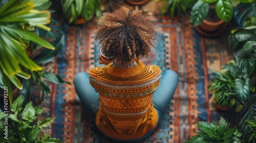 Woman Holding a Glass of Orange Juice