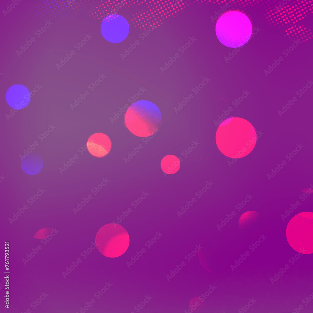 Purple bokeh square background for banner, poster, ad, celebrations, and various design works Purple bokeh square background for banner, poster, ad, celebrations, and various design works