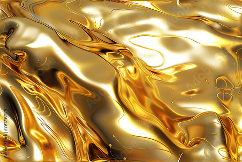 Gold texture background, abstract liquid gold background