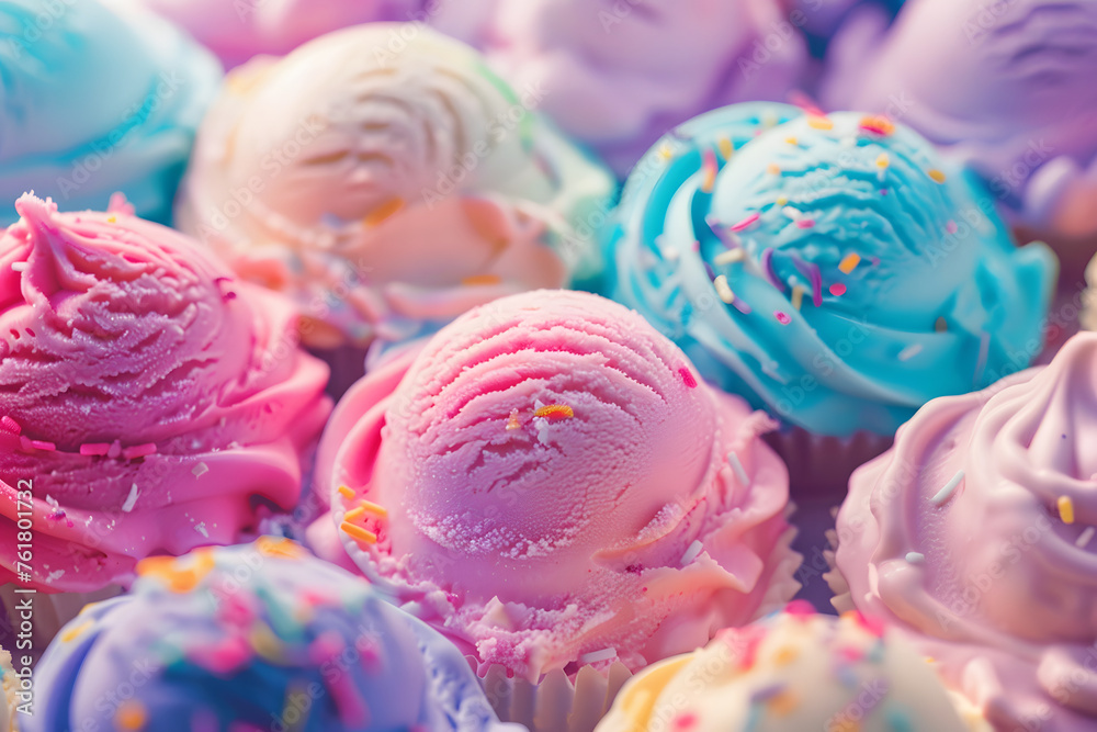 Ice cream background, desert wallpaper, frosty food, ice cream commercial and product presentation Ice cream background, desert wallpaper, frosty food, ice cream commercial and product presentation