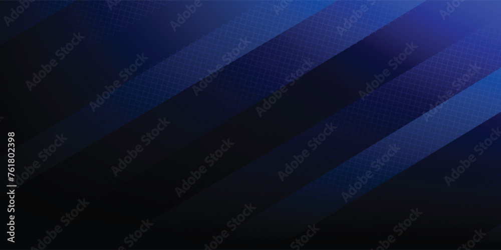 Blue Background. Glowing dark blue abstract background geometry and layer elements vector for EPS 10 presentation design