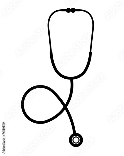 stethoscope silhouette