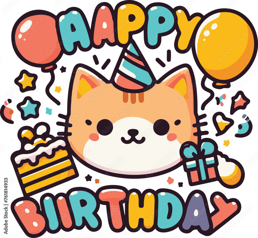 Fototapeta premium birthday card