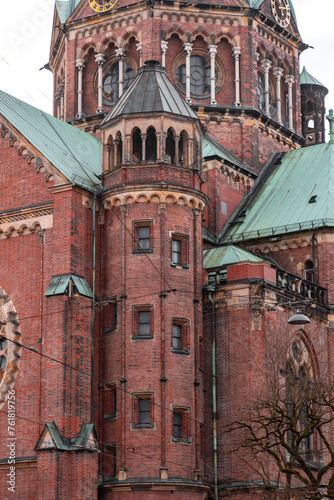 St. Luke's Church, Lukaskirche is the largest Protestant church in Munich, Germany photo