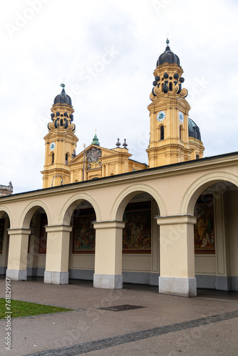 The Theatine Church of St. Cajetan and Adelaide is a Catholic church in Munich, Germany. photo