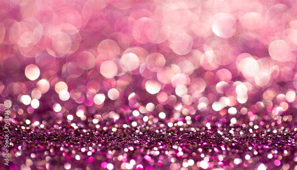 pink glitter texture bokeh background