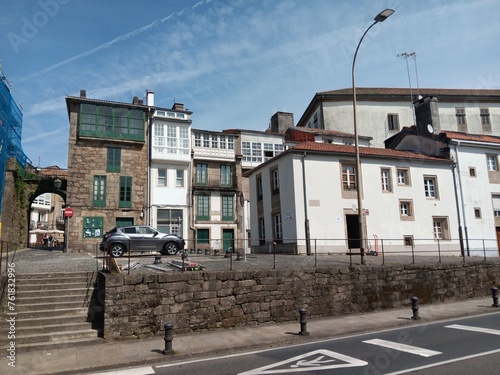 Zona de Mazarelos en Santiago de Compostela, Galicia photo