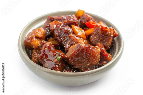 Delicious Chicken Stewed in Sweet and Sour Sauce - Traditional Chinese Cuisine