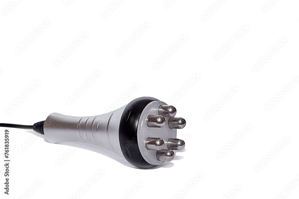 Nozzles for cosmetology procedures isolated on a white background Nozzles for cosmetology procedures isolated on a white background
