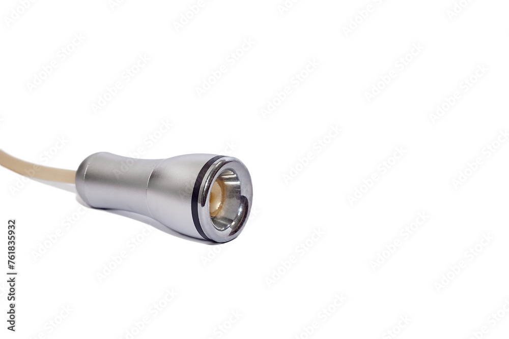 Nozzles for cosmetology procedures isolated on a white background Nozzles for cosmetology procedures isolated on a white background