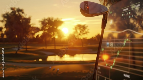 Tech Enhanced Golf Mastery Sunrise on the Green