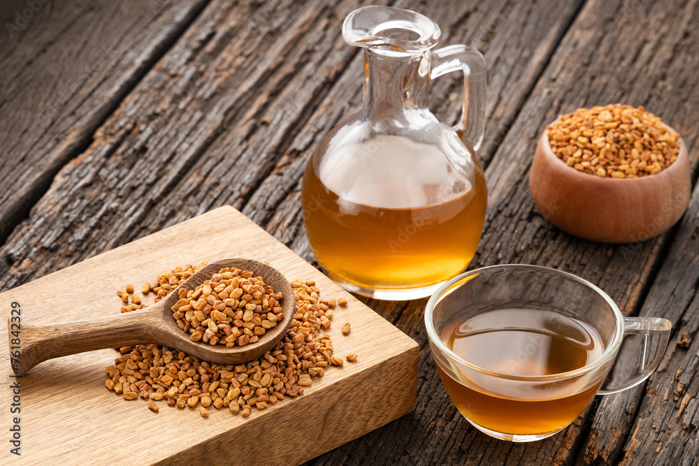 Organic fenugreek tea and seeds - Methi Dana Organic fenugreek tea and seeds - Methi Dana