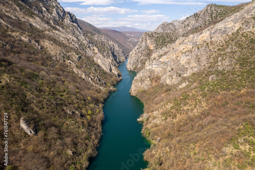 View of Matka Canyon in North Macedonia © Michal