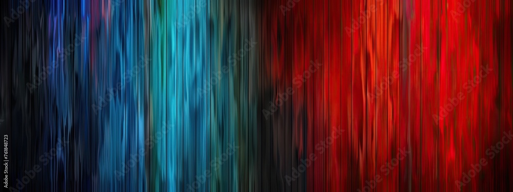Abstract vertical color strips backgrounds, red black blue, Vertical stripes of various colors thin width with texture and gradient color  - obrazy, fototapety, plakaty 