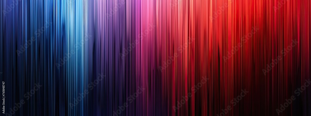 Abstract vertical color strips backgrounds, red black blue, Vertical stripes of various colors thin width with texture and gradient color 