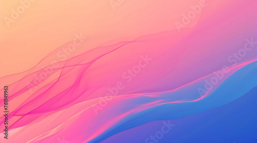 Vibrant Abstract Background with Dynamic Wavy Lines. Suitable for creative projects such as modern artwork, web design, advertising campaigns and digital presentations.