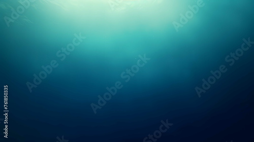 Underwater ocean background in sea with sunlight photo