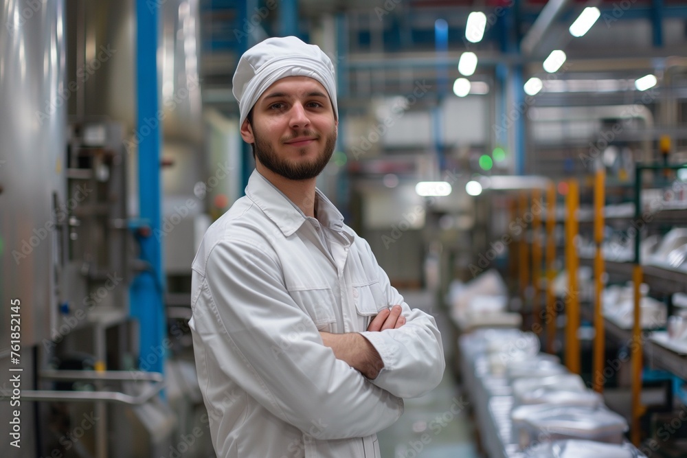 factory industry portrait young industrial work man job occupation food industry worker engineer male production manufacturing business professional factory industry portrait young industrial work man job occupation food industry worker engineer male production manufacturing business professional