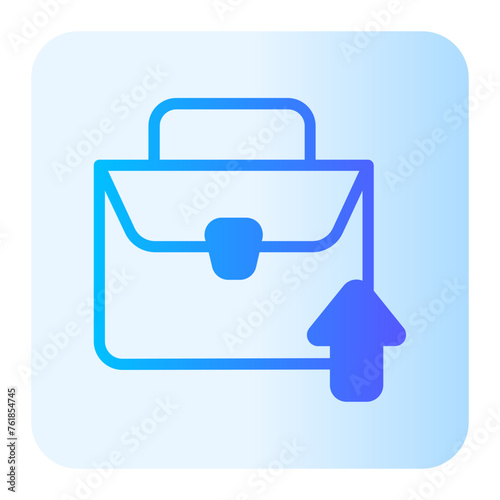 career development gradient icon