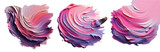 Pink oil painting texture brush strokes background