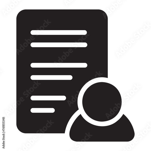 requirements glyph icon