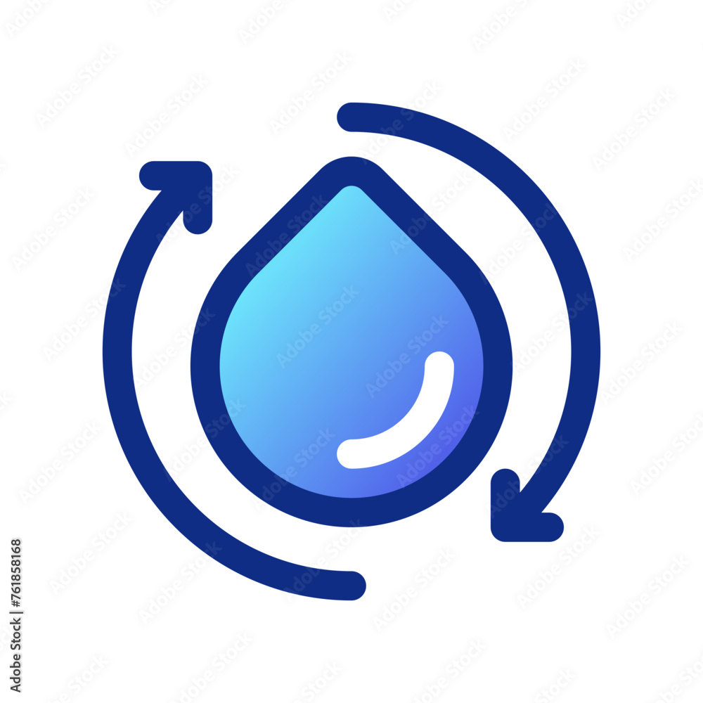 Editable save water, water conservation vector icon. Environment, ecology, eco-friendly. Part of a big icon set family. Perfect for web and app interfaces, presentations, infographics, etc Editable save water, water conservation vector icon. Environment, ecology, eco-friendly. Part of a big icon set family. Perfect for web and app interfaces, presentations, infographics, etc