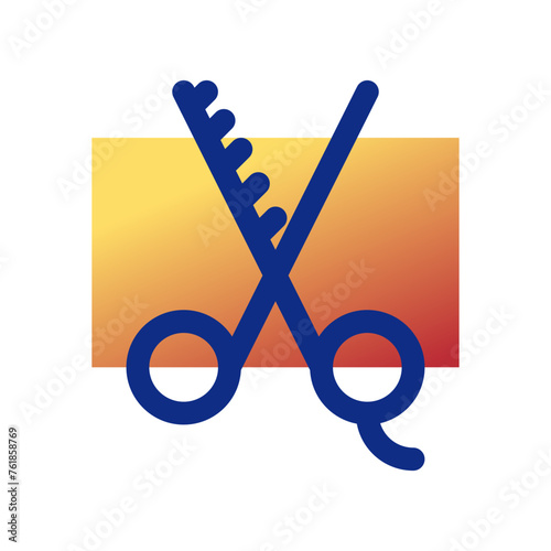 Editable shears vector icon. Barbershop, lifestyle, grooming. Part of a big icon set family. Perfect for web and app interfaces, presentations, infographics, etc
