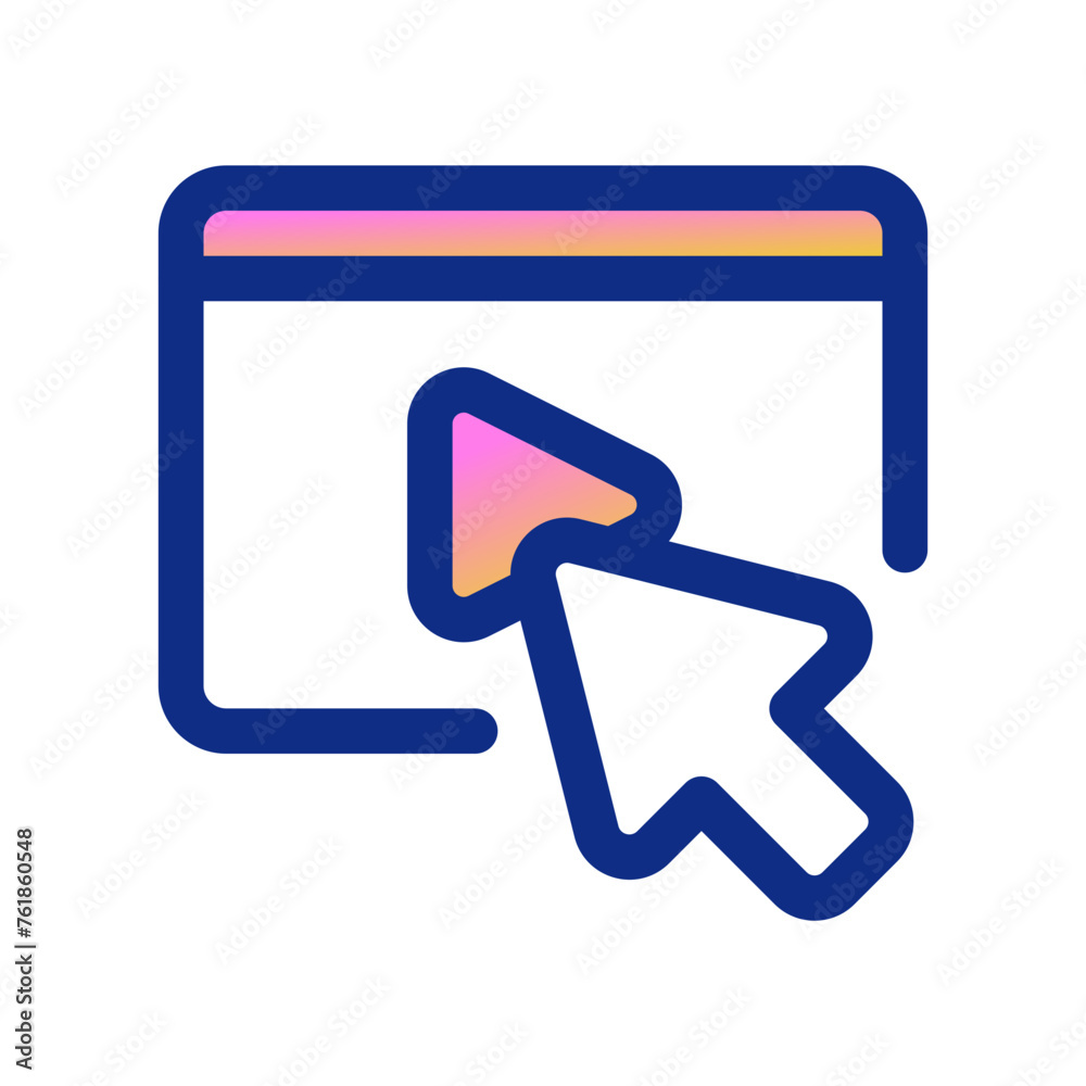 Editable click to play video vector icon. Online learning, course, tutorial. Part of a big icon set family. Perfect for web and app interfaces, presentations, infographics, etc Editable click to play video vector icon. Online learning, course, tutorial. Part of a big icon set family. Perfect for web and app interfaces, presentations, infographics, etc