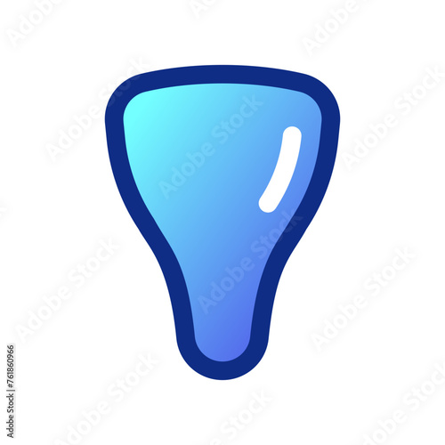 Editable incisor, tooth vector icon. Dentistry, healthcare, medical. Part of a big icon set family. Perfect for web and app interfaces, presentations, infographics, etc