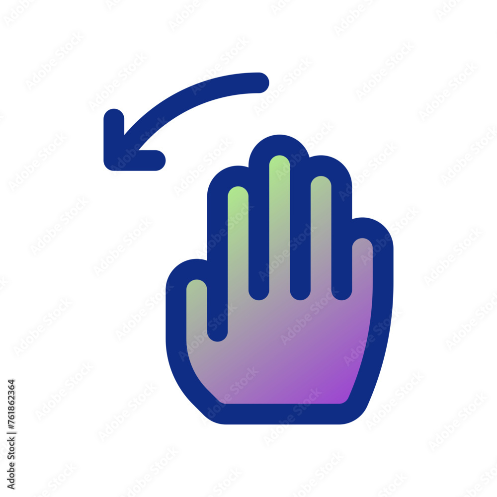 Editable hand swipe left vector icon. Part of a big icon set family. Perfect for web and app interfaces, presentations, infographics, etc Editable hand swipe left vector icon. Part of a big icon set family. Perfect for web and app interfaces, presentations, infographics, etc