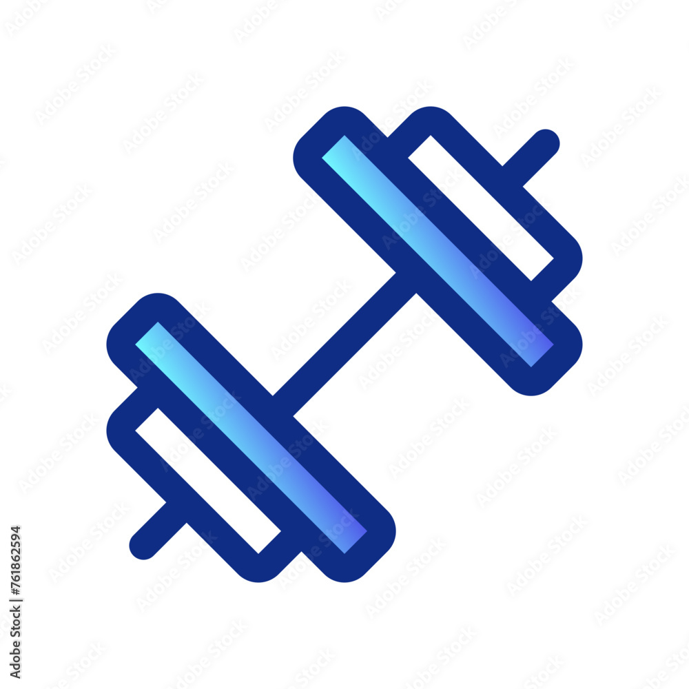 Editable dumbbell vector icon. Part of a big icon set family. Perfect for web and app interfaces, presentations, infographics, etc Editable dumbbell vector icon. Part of a big icon set family. Perfect for web and app interfaces, presentations, infographics, etc