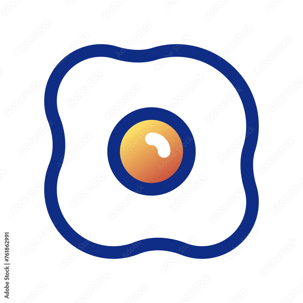 Editable omelet, fried egg vector icon. Part of a big icon set family. Perfect for web and app interfaces, presentations, infographics, etc Editable omelet, fried egg vector icon. Part of a big icon set family. Perfect for web and app interfaces, presentations, infographics, etc