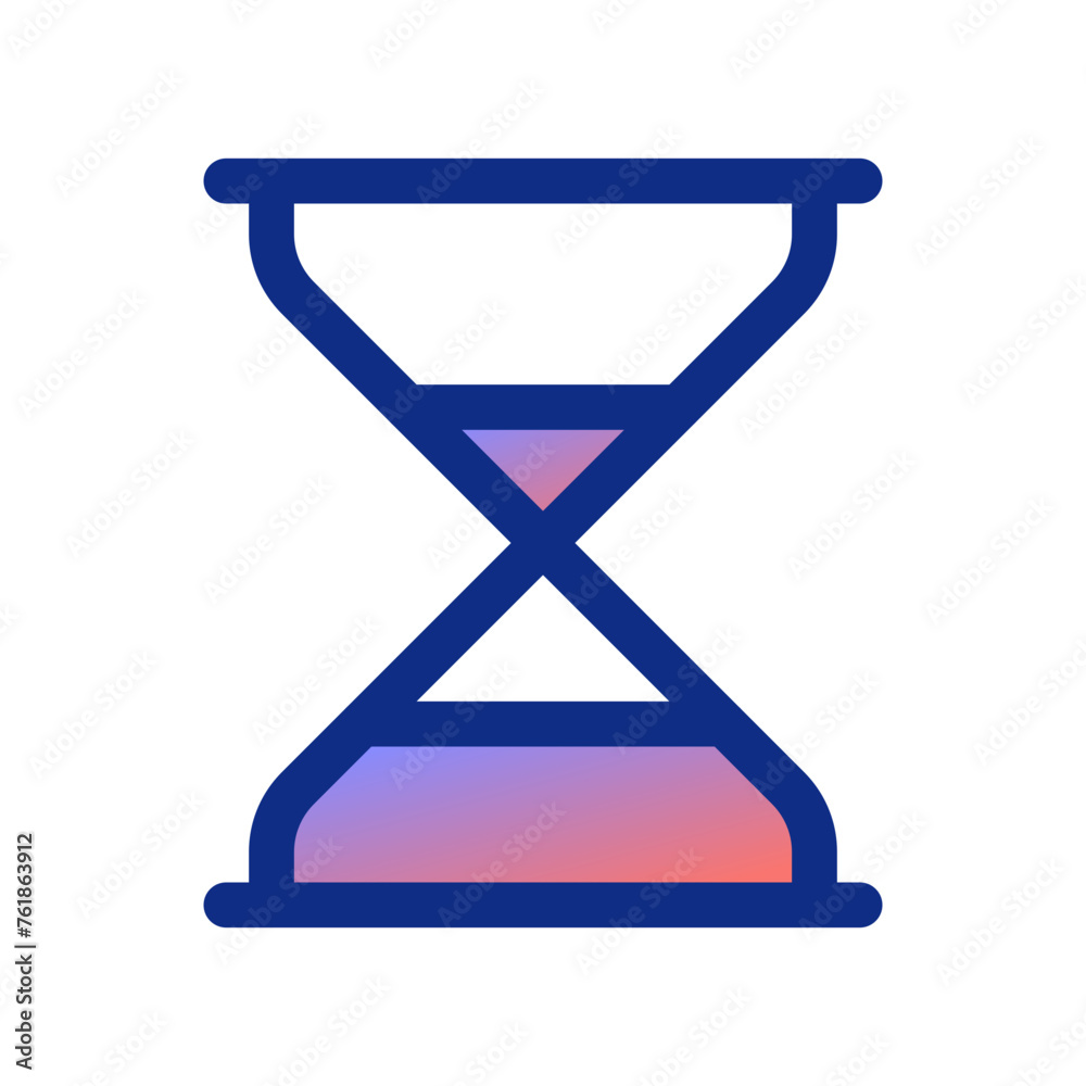 Editable vector hourglass icon. Part of a big icon set family. Perfect for web and app interfaces, presentations, infographics, etc Editable vector hourglass icon. Part of a big icon set family. Perfect for web and app interfaces, presentations, infographics, etc