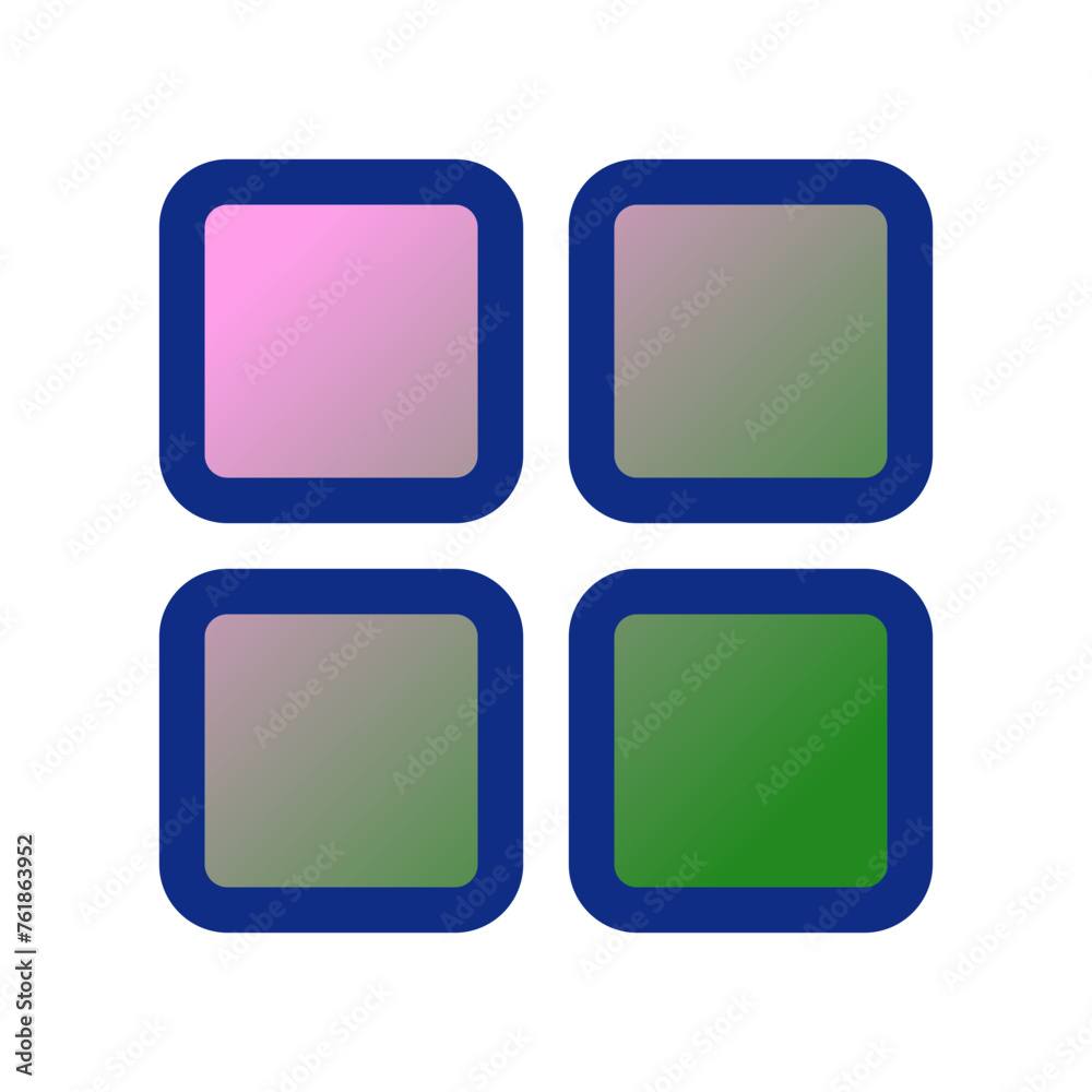 Editable vector square grid icon. Part of a big icon set family. Perfect for web and app interfaces, presentations, infographics, etc Editable vector square grid icon. Part of a big icon set family. Perfect for web and app interfaces, presentations, infographics, etc