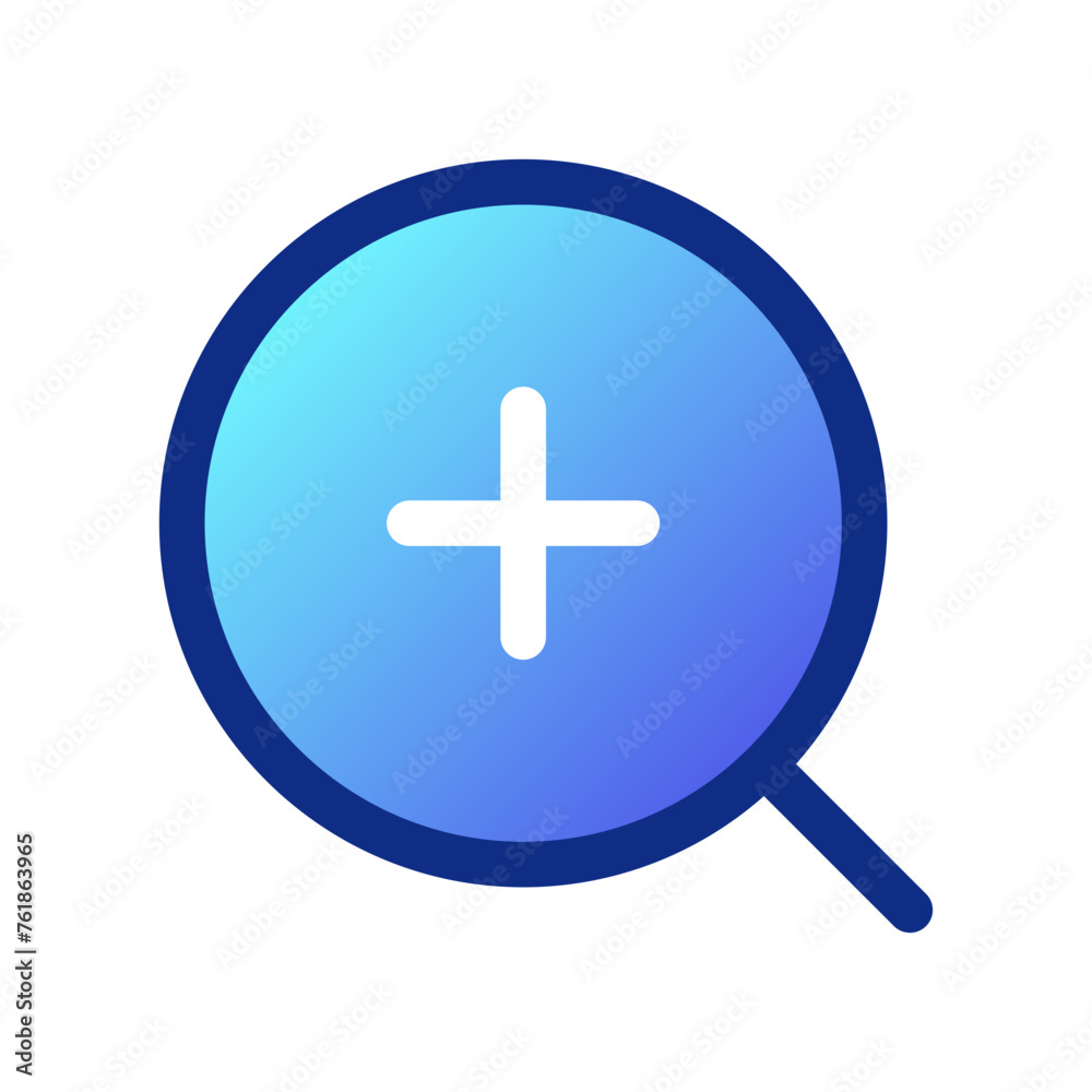 Editable vector zoom in icon. Part of a big icon set family. Perfect for web and app interfaces, presentations, infographics, etc Editable vector zoom in icon. Part of a big icon set family. Perfect for web and app interfaces, presentations, infographics, etc